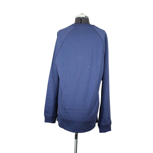 Gap men's three button long raglan sleeve blue cotton Henley M - Picture 3 of 12